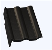 KMB BETA Elegant taška okrajová levá černá